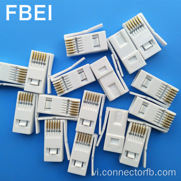 6p6c UK cắm đầu nối RJ11